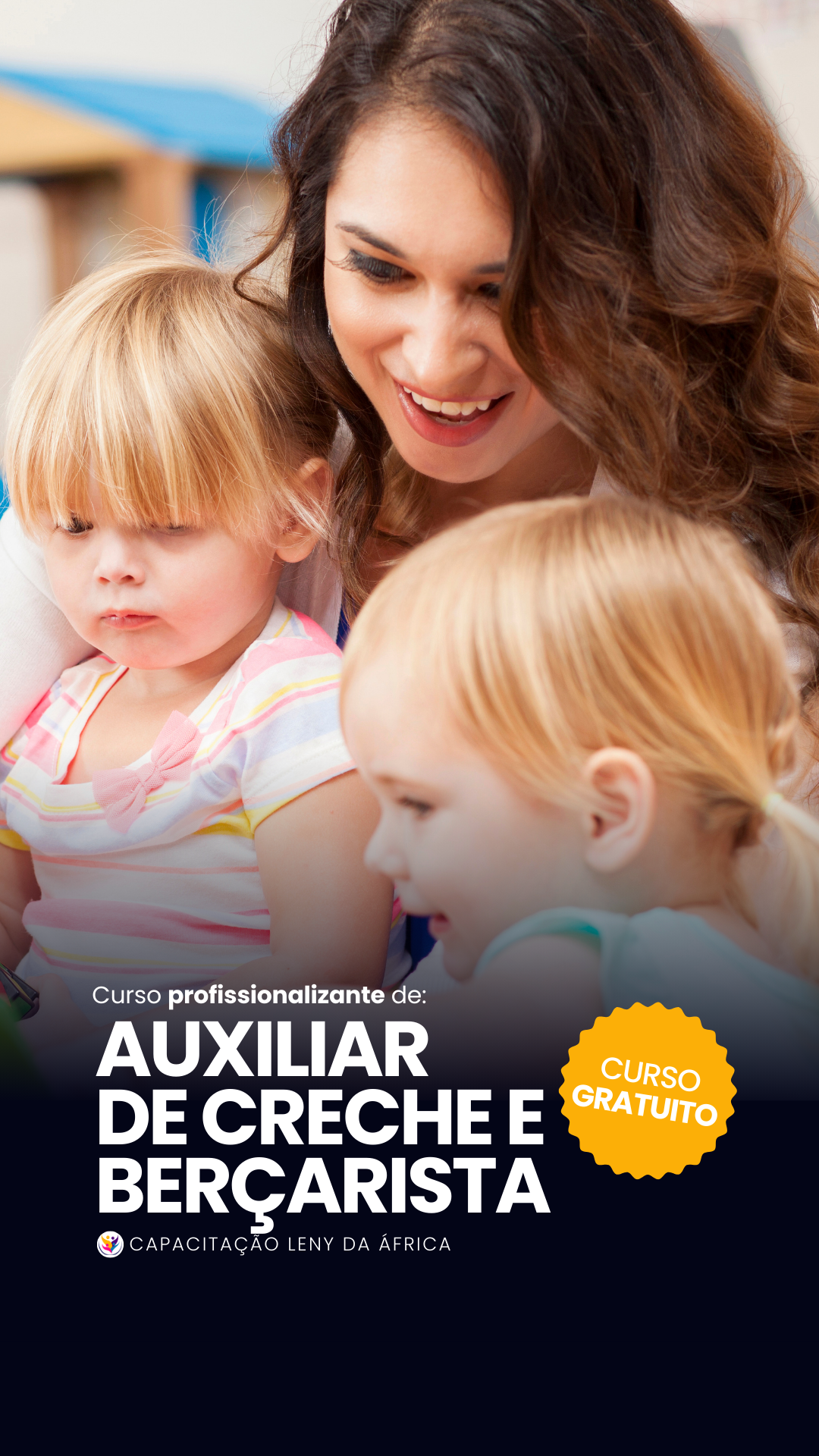 Auxiliar de creche e berçarista